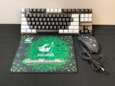 ZIYOU-LANG Gaming Keyboard/ Mouse Combo