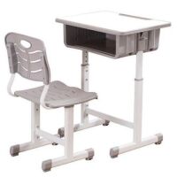 Kids Desk and Chair Set - Gray