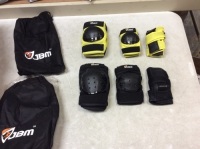 Lot of (2) JBM Youth Knee, Elbow & Wrist Pads - New