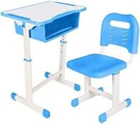 Kids Desk and Chair Set - Blue