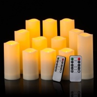 Flameless&nbsp;LED&nbsp;Candles, Set of 12