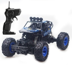 4WD Rock Crawler Off-road Remote Control Truck, Blue