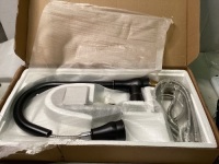 High Arc Faucet w/ Pull-Down Sprayer