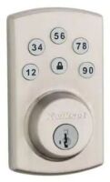 Kwikset Powerbolt2 Satin Nickel Electronic Deadbolt