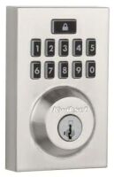 Kwikset SmartCode 913 Contemporary Satin Nickel Electronic Deadbolt