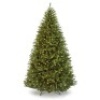 7.5ft Pre-Lit Hinged Douglas Artificial Christmas Tree w/ Stand