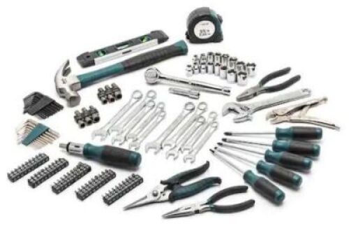 137-Piece 3/8" Drive SAE and Metric Home Tool Set