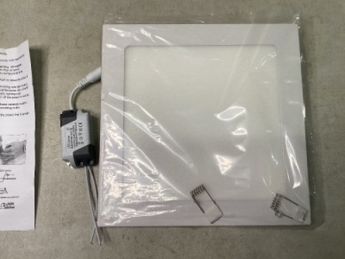 Lot of 10 LED Panel Lights