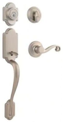 Kwikset Arlington Satin Nickel Door Handleset