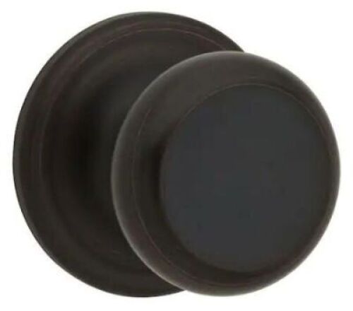 Lot of (2) Kwikset Juno Venetian Bronze Passage Hall/Closet Door Knob