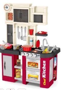 Talented Chef Kitchen Playset With Window And Running Water