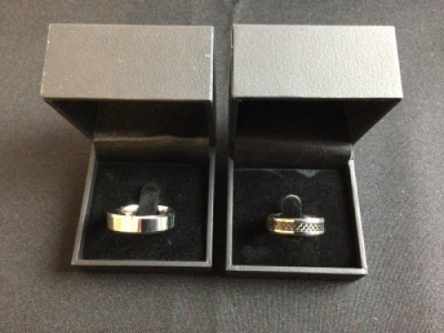 Lot of (2) King Will&nbsp;Mens Wedding Bands