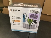 Polder Style Station for Storing Hair Styling Tools, White - Appears New