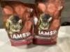 Lot of (2) IAMS Proactive Health High Protein Chicken & Salmon Recipe Adult Premium Dry Cat Food, 6lbs - Small Holes in Bag