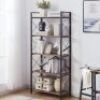 5-Tier Vintage Bookshelf