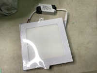 Lot of 10, Berta Square LED Panel Light
