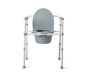 Guardian Steel Folding Commode