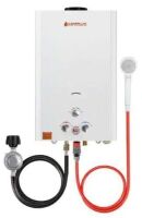 Camplux 16L 4.22 GPM Outdoor Liquid Propane Portable Gas Tankless Water Heater