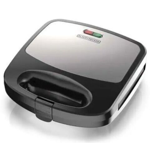 BLACK+DECKER&nbsp;3-in-1 Black Morning Meal Station Waffle Maker and Grill