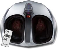 Belmint Shiatsu Foot Massager with Heat - Multi Setting Electric Feet Massager with Deep Kneading Massage Therapy and Air Compression - Delivers Relief for Tired Muscles and Plantar Fasciitis - Appears New