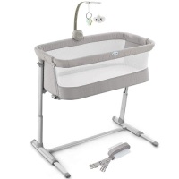 Kidsclub Baby Bedside Height Adjustable&nbsp;Standalone Sleeper for Infants - E-Comm Return, Appears New