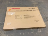 Modern Simple Folding Desk 39.4" White Marble - Appears New&nbsp;