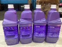 Lot of (4) 1.25L Swiffer WetJet Floor Cleaner - Lavendar