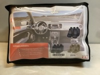Flying Banner Car Seat Cover Set, Beige