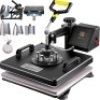 Vevor&nbsp;8-in-1 Combo T-shirt Heat Press Transfer 15"x15" Baseball Hat Machine Swing Away - Appears New&nbsp;
