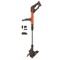 Black + Decker&nbsp;12 in. 20V MAX Lithium-Ion Cordless String Trimmer with (2) 1.5Ah Batteries and Charger Included. Appears New