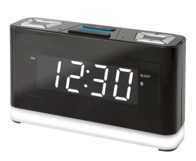 iLive Bluetooth Voice-Activated Clock w/ Amazon Alexa
