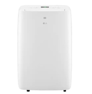 LG Electronics 6,000 BTU (DOE) 115-Volt Portable Air Conditioner LP0621WSR Cools 250 Sq. Ft. with Dehumidifier Function and LCD Remote