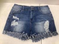 Womens Denim Shorts, 14W
