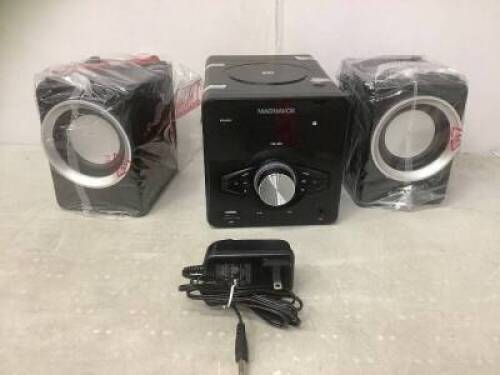 3-Piece Top&nbsp;Loading CD Shelf System w/ Bluetooth, Remote