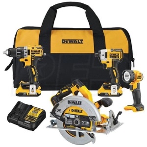 DeWALT 4-Tool Compact Combo Kit DCK483D2-XR - Appears New 