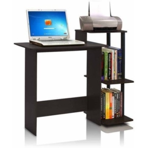 Furinno 11192 Efficient Home Laptop Notebook Computer Desk, Black. NEW