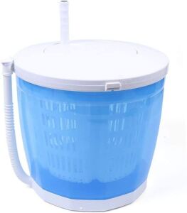 2 in 1 Portable Hand-Operated Mini Washing Machine Spin Dryer