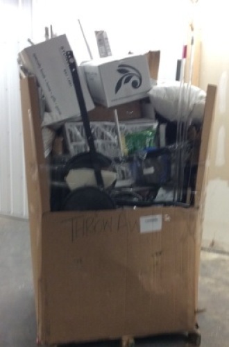 Pallet of Salvage&nbsp;Items. Items&nbsp;May Be Broken and Incomplete - For Parts or Repair