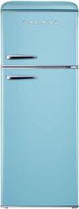 Galanz Retro Top Mount Refrigerator - Blue