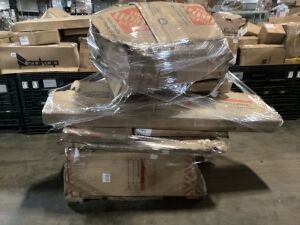 Pallet of Salvage Costway Items - Items May Be Incomplete or Broken