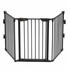 Bonnlo 73-Inch Configurable Walk-Through Baby Safety Gate