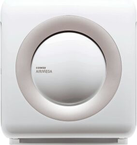 Coway Airmega AP-1512HH(W) True HEPA Purifier with Air Quality Monitoring, Auto, Timer, Filter Indicator, and Eco Mode, 16.8 x 18.3 x 9.7, White 