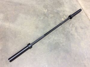 CAP Olympic Black Powder Coated 5' Bar 