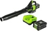 Greenworks 80V Jet Electric Leaf Blower, 2.5Ah Battery & Charger - Appears New