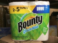 Bounty Quick Size Paper Towels, 12 Family Rolls - Appears New&nbsp;