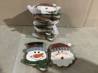 Case of (12) Ashland Snowman & Santa Collectible Ornaments&nbsp;