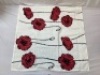 Set of 6 Poppy Flower Cloth Napkins,&nbsp;20x20 inch