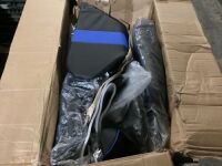 Ergonomic High Back Massage Gaming Chair With Pillow - Unknown if Hardware is Complete