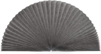 Arch Light Filtering Fabric Shade, Grey, 72" x 36" - Appears New&nbsp;
