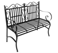 Metal Garden Bench